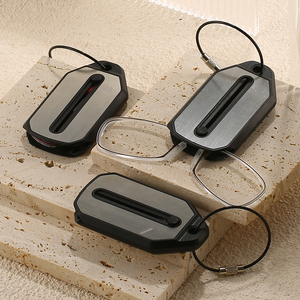 Custom <strong>Portable</strong> Keychain Slim <strong>Reading</strong> <strong>Glasses</strong> Ultralight <strong>Fashion</strong> Nose Clip Lightweight Optical Reader - Product Image 2