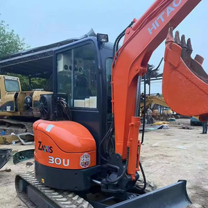 Miniexcavadora Hitachi usada, cuerpo ligero de 3 toneladas, fertilizante preciso, excavación de zanjas EX60 ZX17 ZX50U ZX55 ZX60 ZX70 ZX75UR ZX80 - Product Image 1