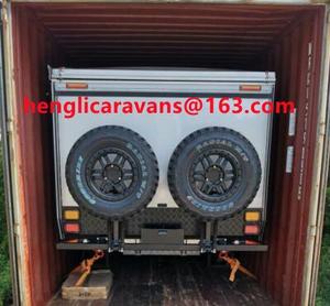 2023 KE5 <span class=keywords><strong>grande</strong></span> famille utilise des caravanes hybrides de 15 pieds avec des faisceaux - Product Image 4