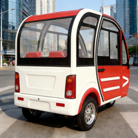 Mini-bus électrique pour la location - Véhicule touristique fermé pour le tourisme urbain, location privée, 3 passagers, autonomie de 70 à 90 km