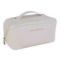 Grande Capacité Partition Rangement Maquillage Sac Portable Deluxe Minimaliste Voyage Sac Toilette Rangement Sac