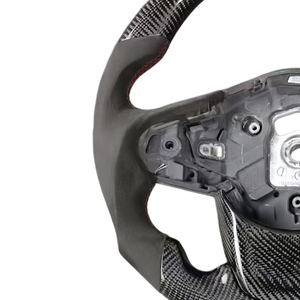 Volante Deportivo Personalizado de Alcántara y Fibra de Carbono Forjada para <span class=keywords><strong>Toyota</strong></span> <span class=keywords><strong>GR</strong></span> Supra A90 - Product Image 3