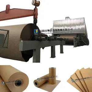 Mini Paper Recycling Machine Paper Krafts Making Machine Good Quality Kraft Paper Making Production Line