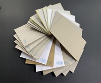 White Foam Duplex Board 1mm-5mm Soft Kraft Paperboard with Double-Sided Coating for Photo Frame Use Soft Covers