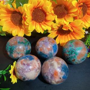 Vente en gros <span class=keywords><strong>de</strong></span> sphères synthétiques en pierre <span class=keywords><strong>de</strong></span> soleil dorée, <span class=keywords><strong>malachite</strong></span>, apatite bleue, cristal <span class=keywords><strong>de</strong></span> guérison, boule <span class=keywords><strong>de</strong></span> quartz pour <span class=keywords><strong>la</strong></span> décoration - Product Image 1