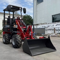 HAIJU Caricatore Frontale Elettrico 4x4 Mini ZL06E, Capacità di Carico 700kg, Trasmissione Idrostatica, Zero Emissioni, Ecologico, Batteria al Piombo-Acido