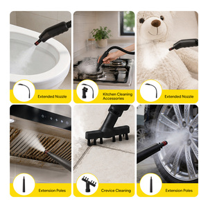Nettoyeur Vapeur Électrique Portable <span class=keywords><strong>avec</strong></span> Réservoir d'Eau Transparent pour Nettoyage en Profondeur de Voitures, Hôtels et Usage Domestique - Product Image 5
