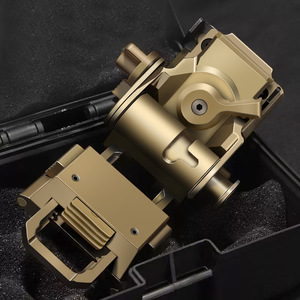 Support de casque tactique NVG de type <span class=keywords><strong>T</strong></span> en alliage d'aluminium CNC, système de montage binoculaire NV pour PVS-15/18/31 L4G24, casque rigide à 4 suspensions à fentes - Product Image 4