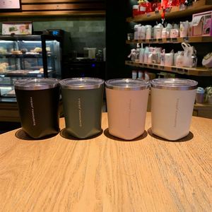 แก้วน้ำสแตนเลสเก็บความร้อนสองชั้น ขนาด 300 มล. สำหรับกาแฟ เอสเพรสโซ เบียร์ และใช้ในรถยนต์ - Product Image 4