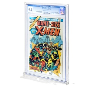 Acrylic box Company Graded Oversized Comic Acrylic Display Case with Stand