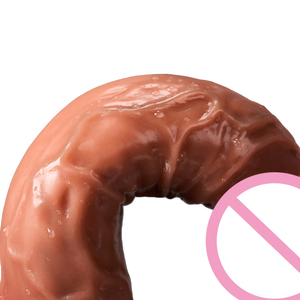 Sexspielzeug für Frauen 7 Zoll realistischer Silikon dildo, körpers icherer ultra weicher lebensechter Dildo mit starkem Saugnapf - Product Image 1