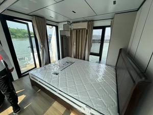 12.5m 41ft nhôm bên gia đình nổi nhà hàng du thuyền tritoon phao Nhà thuyền phía ngoài cho giải trí thể thao để bán - Product Image 4