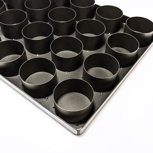 Resistente 24 stampi per cupcake in alluminio <span class=keywords><strong>stampo</strong></span> per <span class=keywords><strong>muffin</strong></span> in silicone teglie per <span class=keywords><strong>muffin</strong></span> - Product Image 3