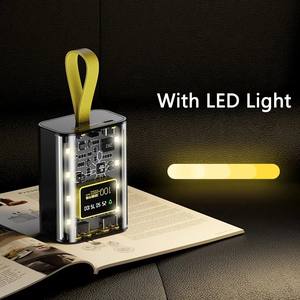 2025 nouveau Design Mini Powerbanks 10000mAh Type C <span class=keywords><strong>chargeur</strong></span> de téléphone <span class=keywords><strong>portable</strong></span> d'urgence PD22.W Charge rapide Mini Power Bank câble intégré - Product Image 2