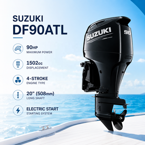 <span class=keywords><strong>Moteur</strong></span> hors-bord Suzuki haute performance 90 CV DF90ATL pour <span class=keywords><strong>bateau</strong></span> rapide, ponton et <span class=keywords><strong>bateau</strong></span> de pêche - Product Image 1