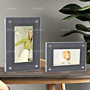 Creative DIY The World's First Gifts Colorful NFT Transparent Electronic Album Digital Acrylic Player Motion Video Photo Frame