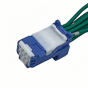 와이어 하니스가 있는 <span class=keywords><strong>8</strong></span> 핀 6098-6522 직사각형 파란색 커넥터 하우징 - Product Image 6