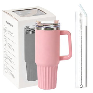 Portabicchieri per auto di grande capacità, compatibile con bicchieri isolati ecologici da 40 oz, per uso quotidiano. - Product Image 6
