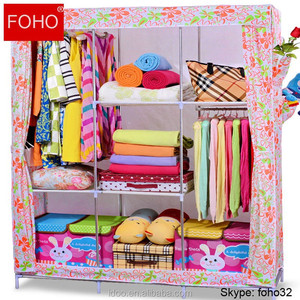 <span class=keywords><strong>Grande</strong></span> Capacité Toile Conception de Garde-Robe <span class=keywords><strong>Pas</strong></span> <span class=keywords><strong>Cher</strong></span> Pliant Toile De Chambre <span class=keywords><strong>Armoire</strong></span> Design - Product Image 3