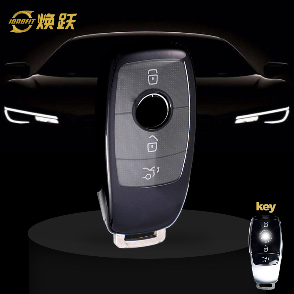 MEB1T1-White Transparent Button-Black Plating