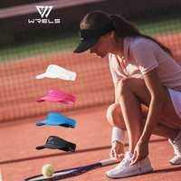 Casquette de sport WRELS personnalisable et ajustable, anti-UV, respirante et légère, idéale pour la course estivale