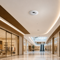 Capteur ToF KNX intelligent pour magasin de détail, encastré au sol, éclairage 4 canaux, faible consommation, ultra-compact, précision au niveau du millimètre 30Hz