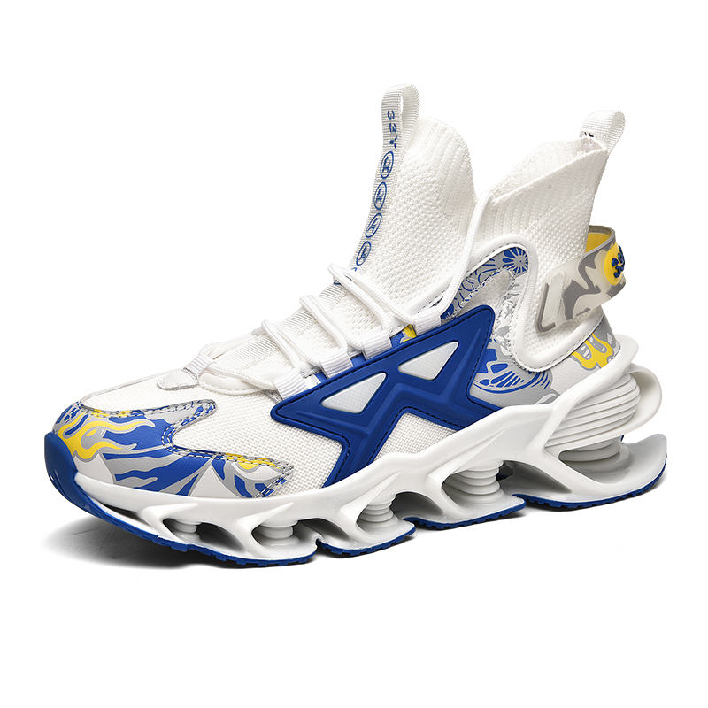 สีขาวและสีน้ำเงิน