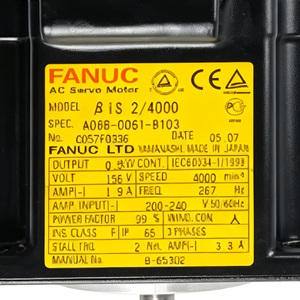 Servicio de Reparación Profesional In Situ para Motores Fanuc AC A06B-0061-B1032061-B103B107, Producto Fanuc en Oferta - Product Image 2