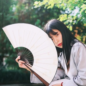 Custom Promotional Custom Print Handmade Wooden Folding Hand Fan As Souvenir - Product Image 4
