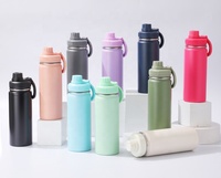 Beauchy Populaire Portable Eco Friendly Bouteille Sous Vide En Acier Inoxydable Bouteilles D'eau Isolées Avec Aimant Support De Téléphone Couvercle