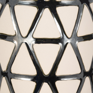 Vaso in Ceramica Contemporaneo, Elegante Vaso per Fiori per Soggiorno, Camera da Letto, Ufficio - Product Image 4