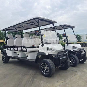 Carro de Golf Eléctrico de Plástico Resistente al Calor, 4 Asientos, Batería de Plomo-Ácido, 60 km/h - Product Image 1