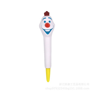 Pu Snowman Shape Fidget Toy Slow <b>Rebound</b> For Kids 5 To 7 Years Unisex - Product Image 1