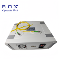 Module amplificateur optique SOA Box Optronics 1560nm 30dB, bande C+L, faible bruit, semi-conducteur, connecteur FC/APC pour réseaux WDM MOPA