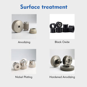 Polea de distribución HTD 8M de acero con óxido negro Cdriva, polea de transmisión de 18, 20, 22, 24, 26, 28, 30, 32 dientes - Product Image 5