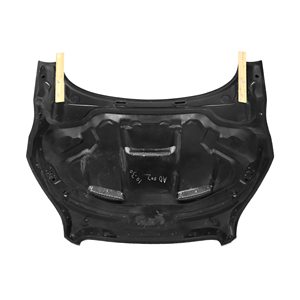 Nigaiah véritable capot avant en Fiber de carbone Style <span class=keywords><strong>GAD</strong></span> pour Audi TT TTS TTRS 2011-2015 couvercle de Machine à visser noir vis incluses - Product Image 6