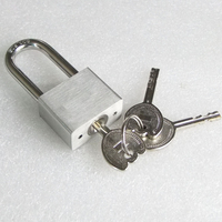Cadenas de sécurité étanche et antirouille à longue anse 30 mm en acier inoxydable 304