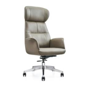 Chaise de bureau en cuir moderne et confortable avec accoudoirs et dossier 37731-6757A 37731-6960A 37731-B086 - Product Image 4