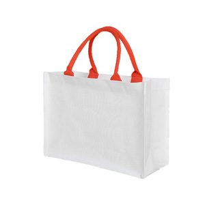 Bolsa de Yute Ecológica Promocional AI-MICH, Bolsa de <span class=keywords><strong>Compras</strong></span> Reutilizable con Logotipo Personalizado al por Mayor, Bolsa Simple de Alta Calidad - Product Image 6