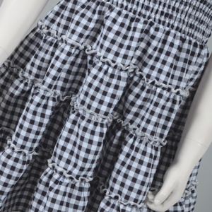 Vestito estivo in Jersey di cotone Set per famiglia abiti a quadri carini per mamma e ragazze abbinati Set per tutta <span class=keywords><strong>la</strong></span> famiglia