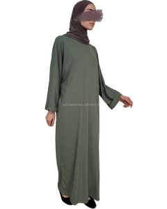 Abaya une pièce en jersey côtelé 2024 personnalisée Fabricant d'abaya Une pièce - Product Image 2