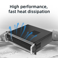HVAEIPC Ordenador Industrial Integrado de 6 Puertos Gigabit POE, Intel I211 I3, 4GB RAM, 256GB Disco, Win10/Linux, BT, Renombrar Stock Guangdong