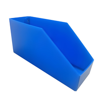 Boîtes de stockage en plastique empilables en polypropylène ondulé, feuilles de polypropylène réutilisables de taille personnalisée, bacs de prélèvement d'entrepôt