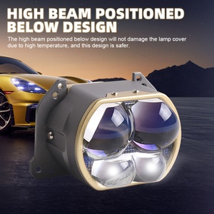 Sanvi Auto <b>Lighting</b> Official 3 Inch 58w 6000k Super Bright L400S LED <b>Projector</b> Lens Headlights for Car Motorcycle Headlights - Product Image 4