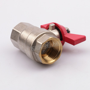 บอลวาล์วเกลียวในแบบตรง DN15 1/2 นิ้ว PN40 สำหรับควบคุมการไหลของน้ำ - Product Image 2