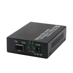 Convertidor de Medios Gigabit en Oferta, 4 Puertos RJ45 + 1 Ranura SFP, Convertidor Óptico de 10/100/1000 Mbps, Convertidor de Medios de Fibra Única Monomodo - Product Image 3