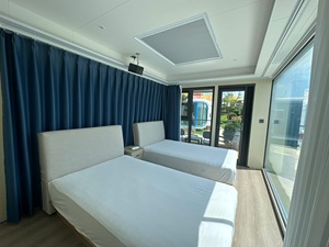 Cabina espacial prefabricada moderna lujosa de 38 metros cuadrados, sistema inteligente de naves espaciales, <span class=keywords><strong>casas</strong></span> de contenedores - Product Image 4