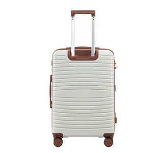 Maleta de Viaje ABS PC de 20 Pulgadas, Ligera, con Cierre y Ruedas Giratorias, Unisex, Color Sólido - Product Image 3