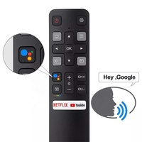 Mando a distancia RC802V FNR1 para smart TV, mando a distancia de alta calidad con asistente de Google para TCL, Netflix y YouTube