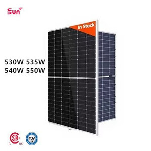 แผงโซลาร์เซลล์แบบสองหน้า Sunplus Premium 530W 535W 540W 550W สำหรับหลังคาบ้านพักอาศัย พร้อมการรับประกัน 25 ปี - Product Image 1